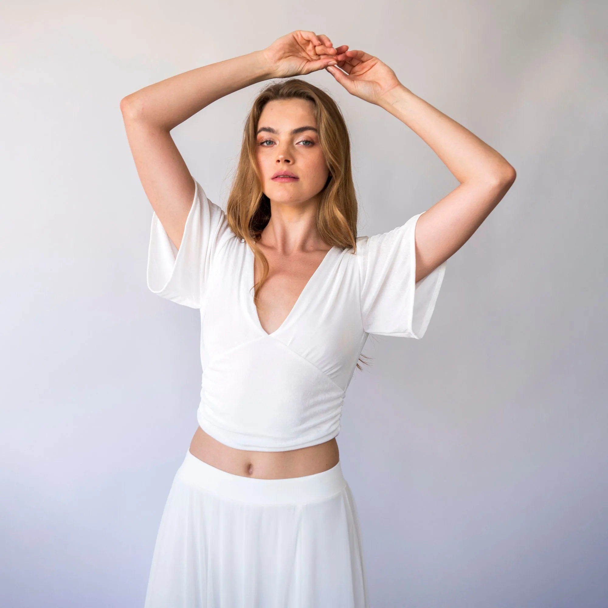 Bridal romantic top #2070