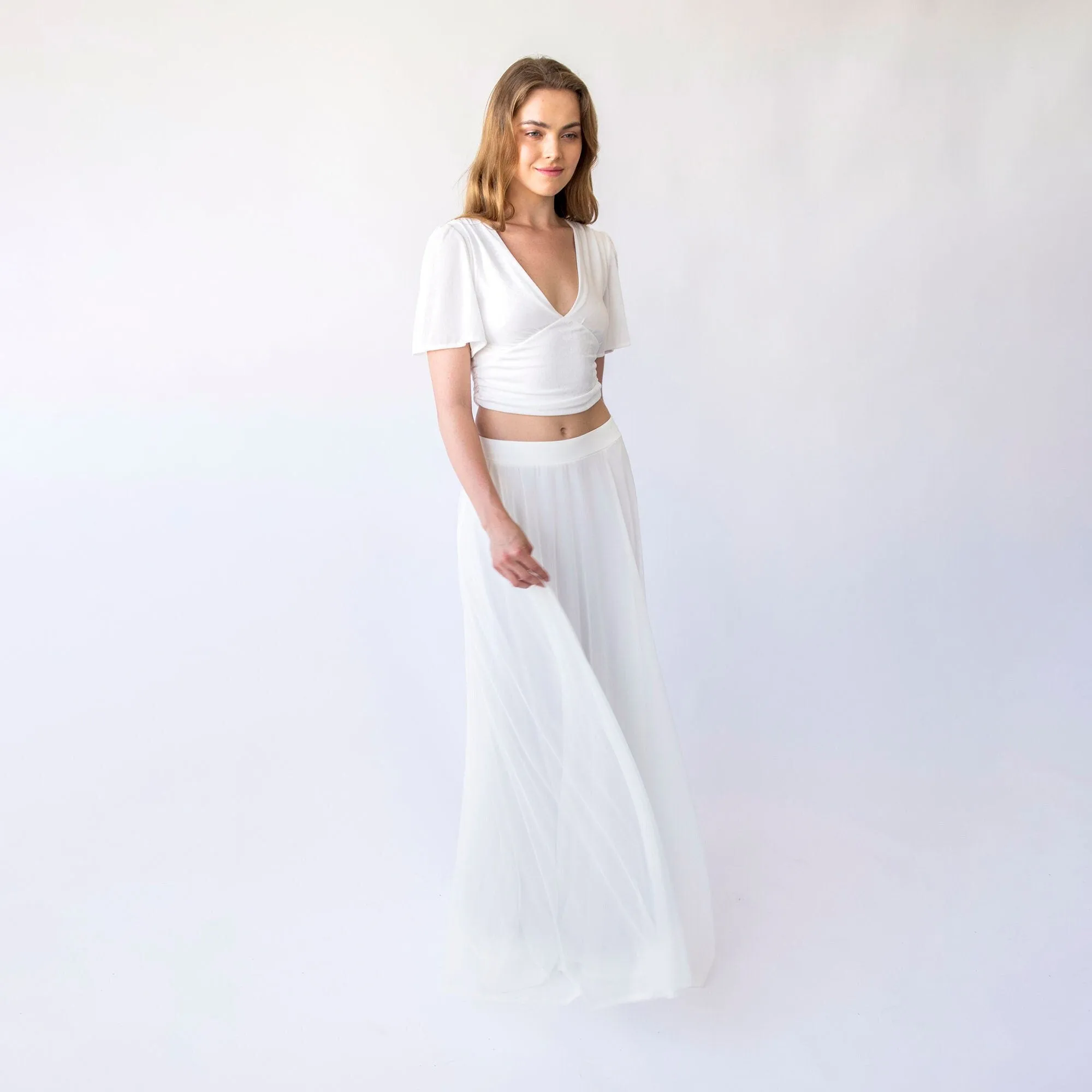 Bridal romantic top #2070