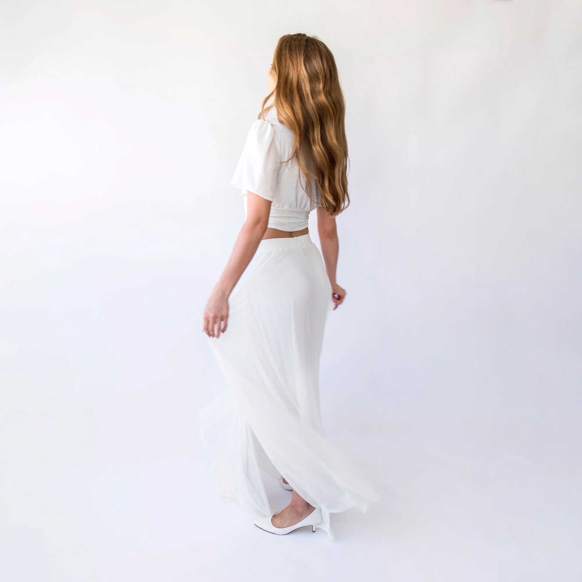 Bridal romantic top #2070