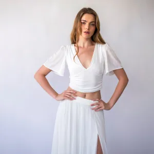Bridal romantic top #2070