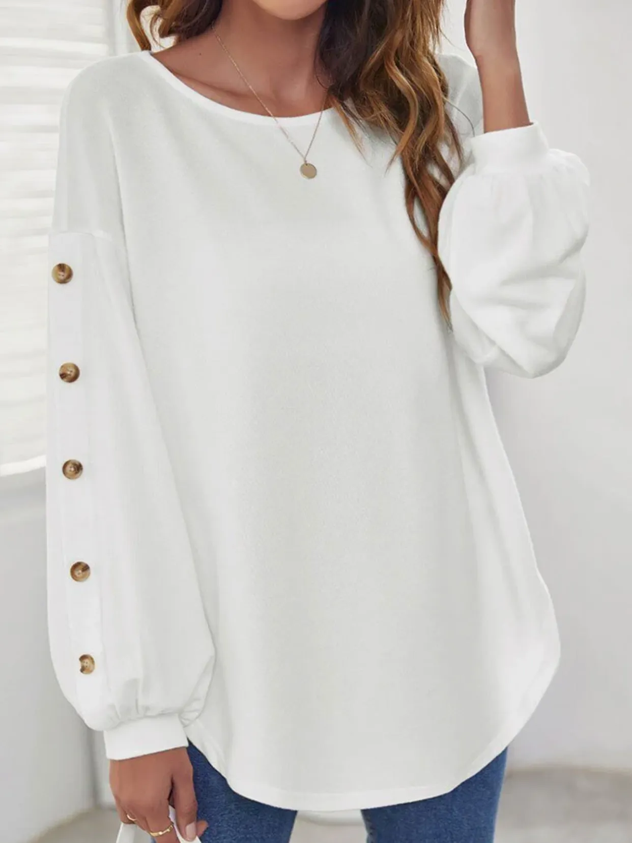 Britian® | Stylish Long-Sleeved Blouse