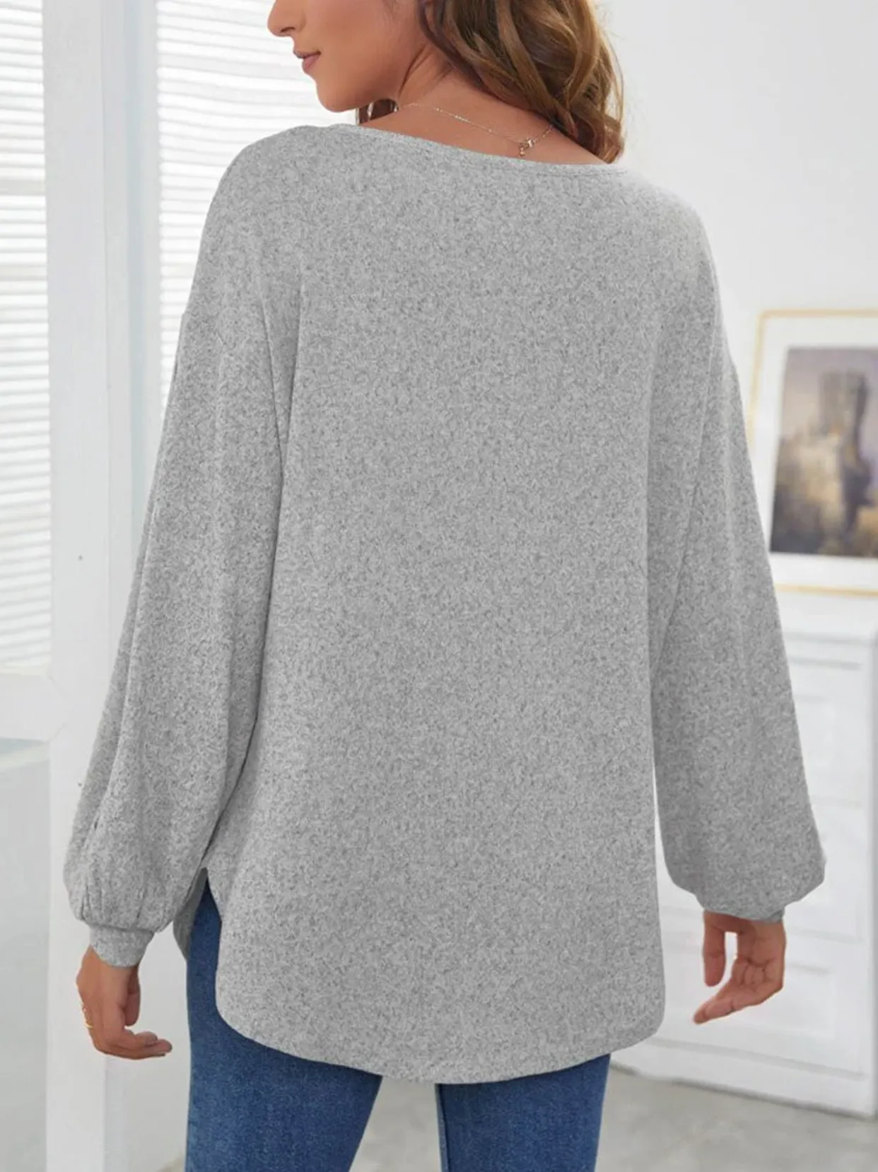 Britian® | Stylish Long-Sleeved Blouse