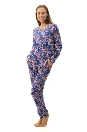 Britney P.J Set Ski Pants (Fleur Royal)