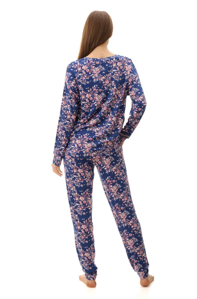 Britney P.J Set Ski Pants (Fleur Royal)
