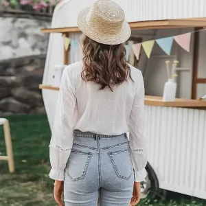 Brody® | Elegant Lace Top With Long Sleeves