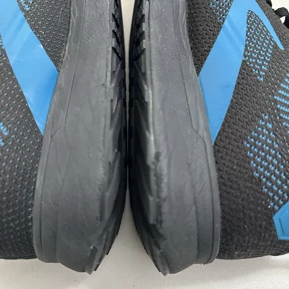 Brooks Mens Sneakers Revel 5 Size 11.5D Running Shoes Black Blue 1103741D091 GUC