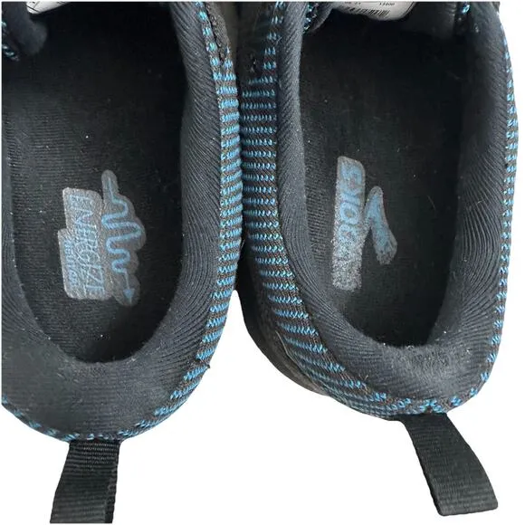 Brooks Mens Sneakers Revel 5 Size 11.5D Running Shoes Black Blue 1103741D091 GUC