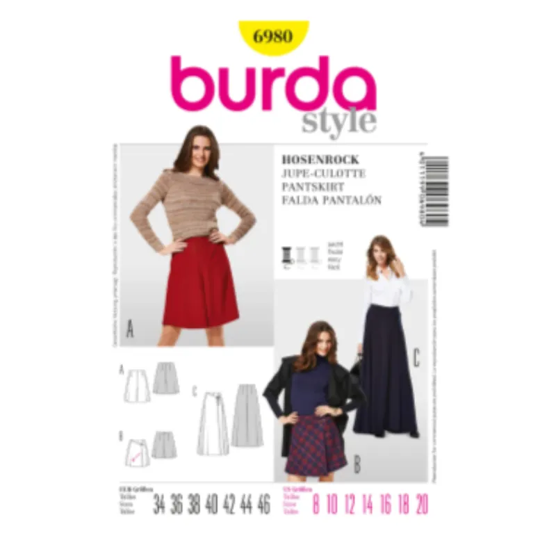 Burda Pattern 6980