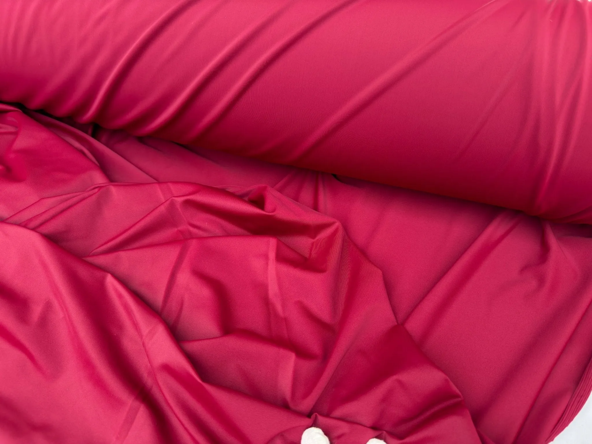 Burgundy Matte Nylon Spandex Fabric