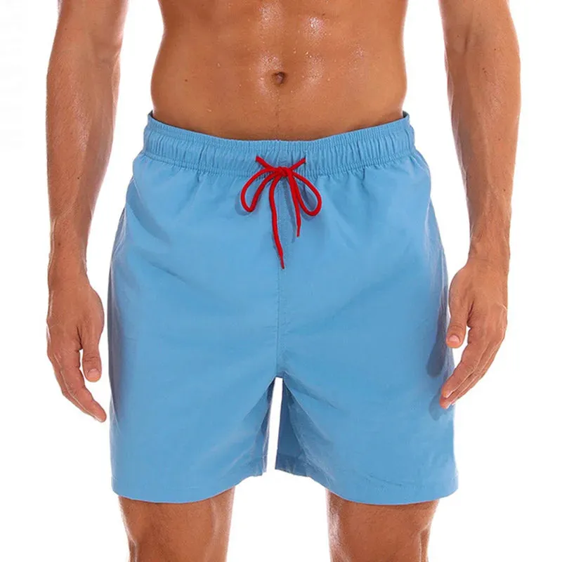 CASUAL PLAIN SWIMMING TRUNKS