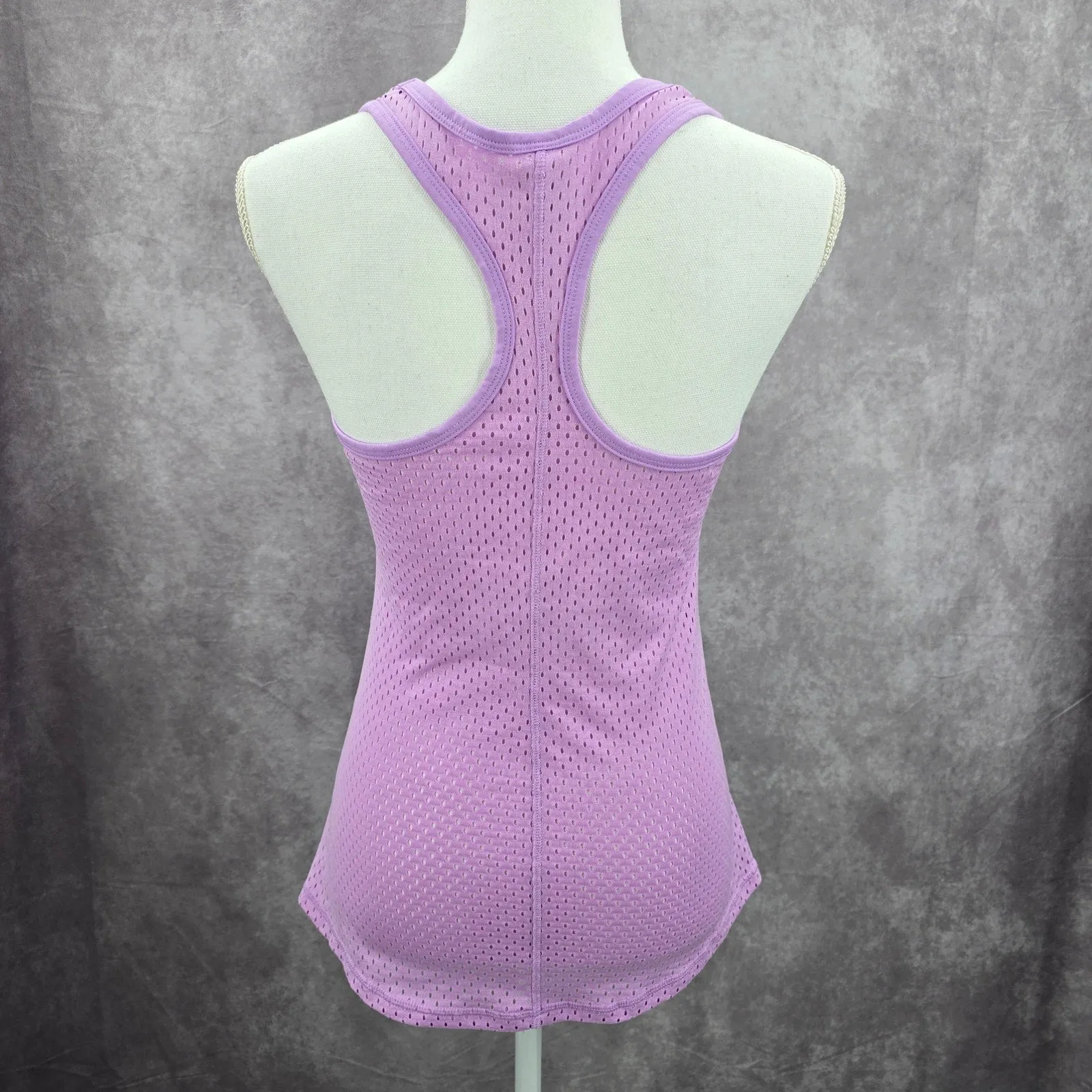 Champion Purple Activewear Performance Racerback Duo Dry Tank Top Small