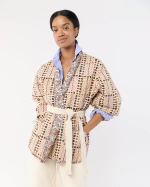 Chancel Coat in Ecru