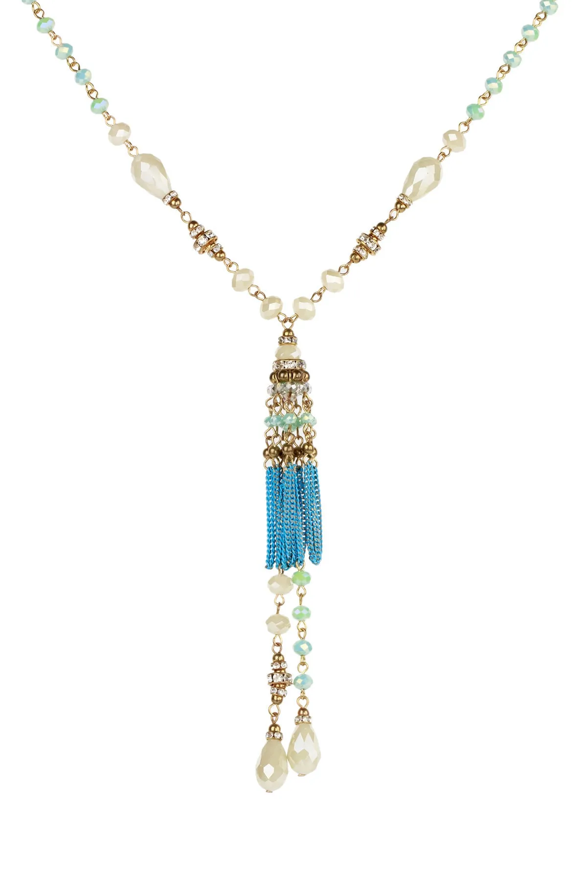 Chandelier Long Tassel Necklac