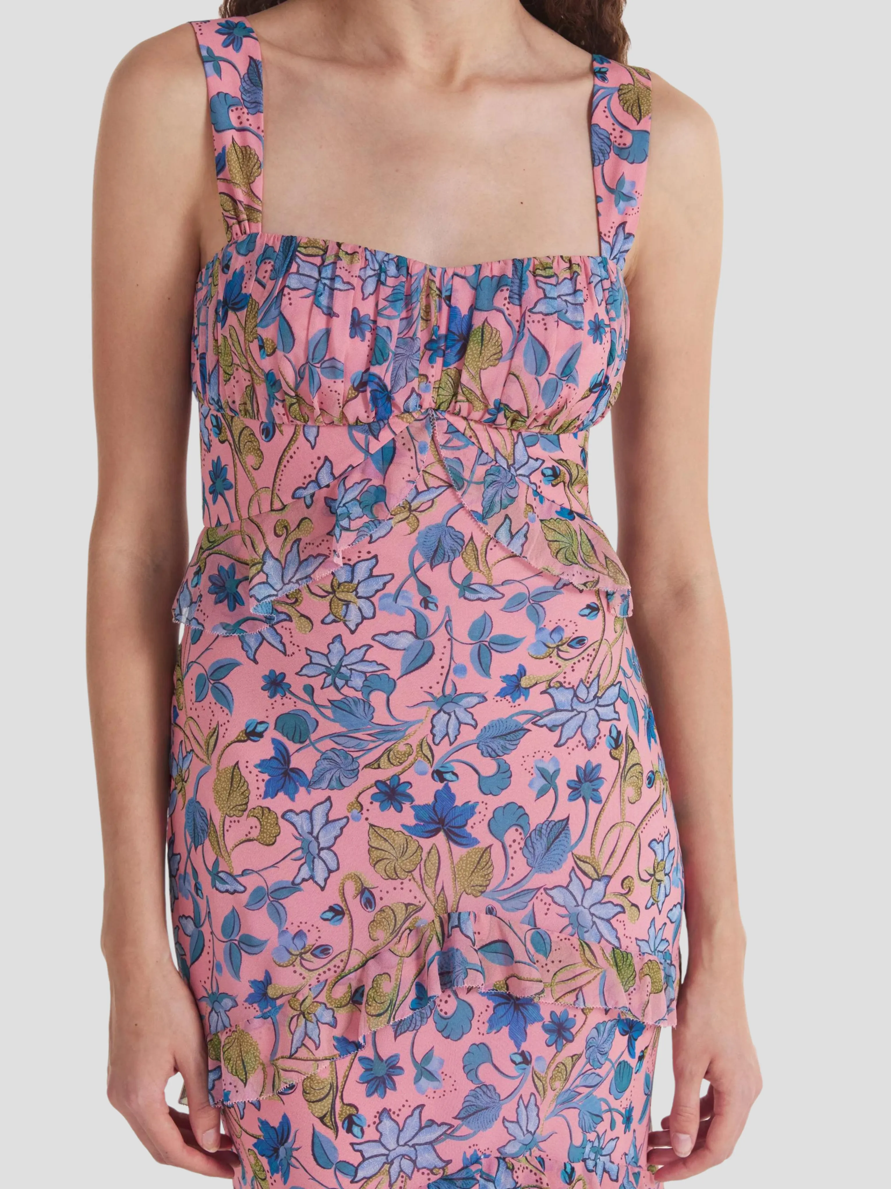 Chandra Dress in Taman Blush