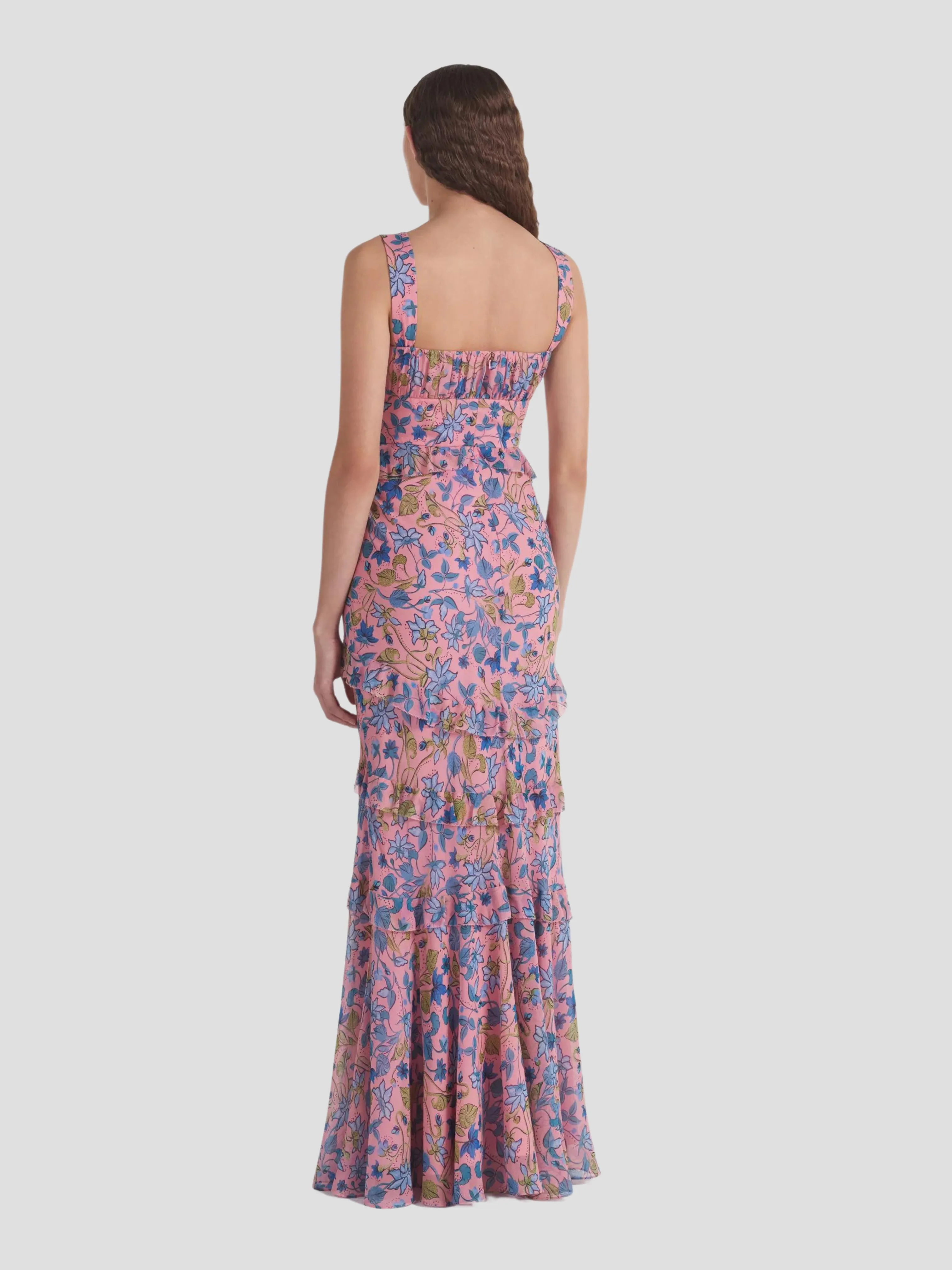 Chandra Dress in Taman Blush