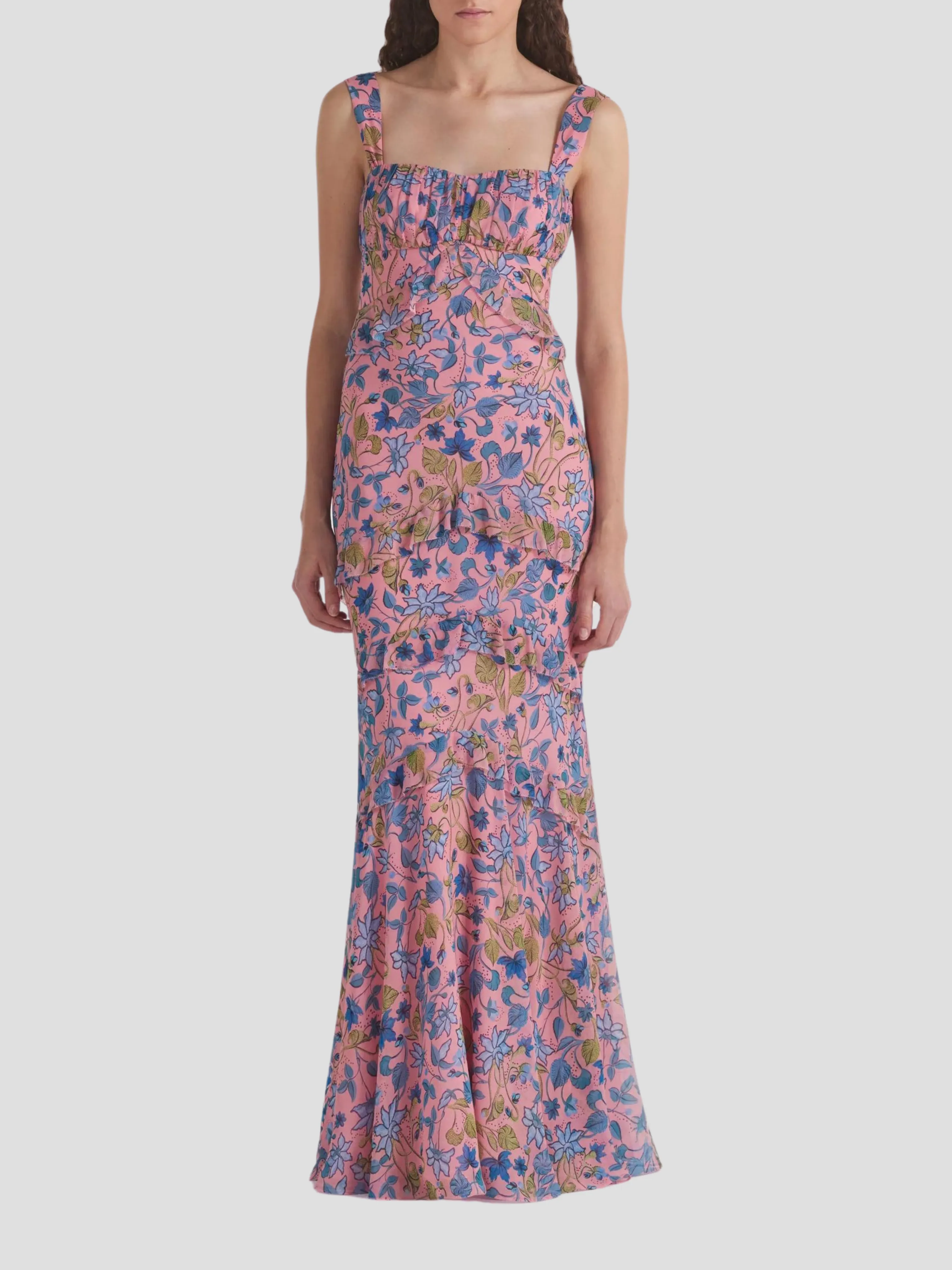 Chandra Dress in Taman Blush