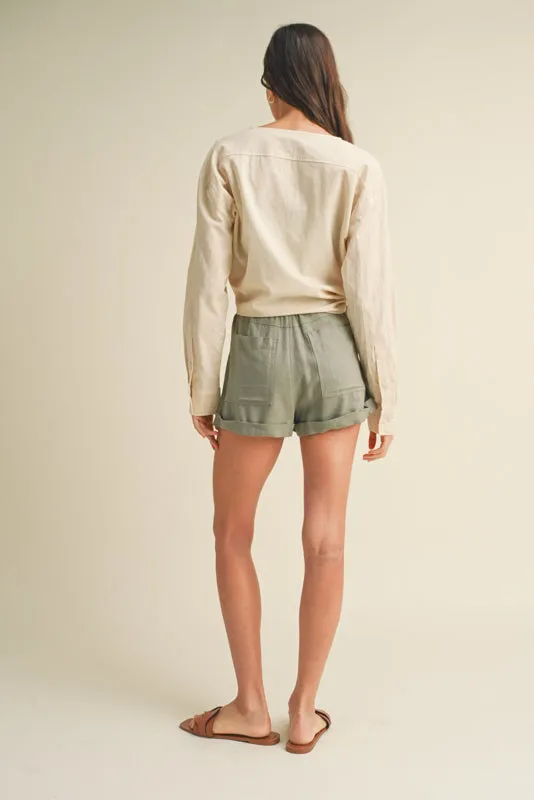 CHELSEA CARDIGAN IN NATURAL