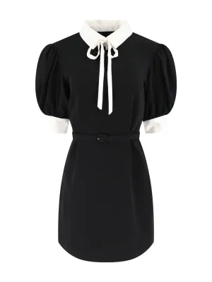 Cinq à Sept Sabelle Dress in Black/Ivory