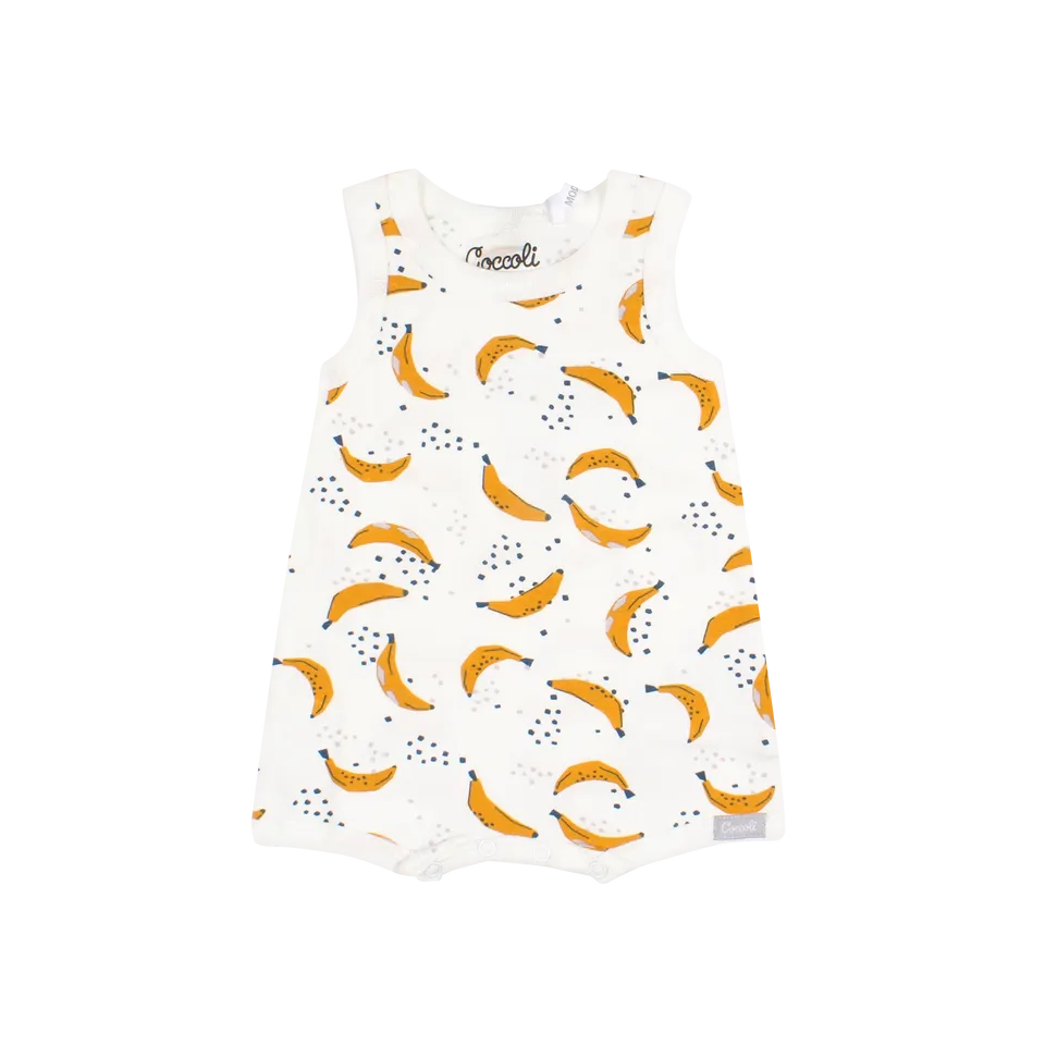 Coccoli Infant Romper Bananas