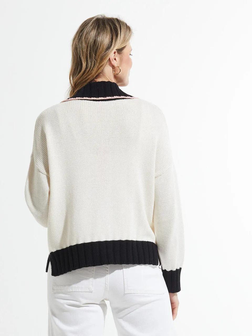 Collared Cardi