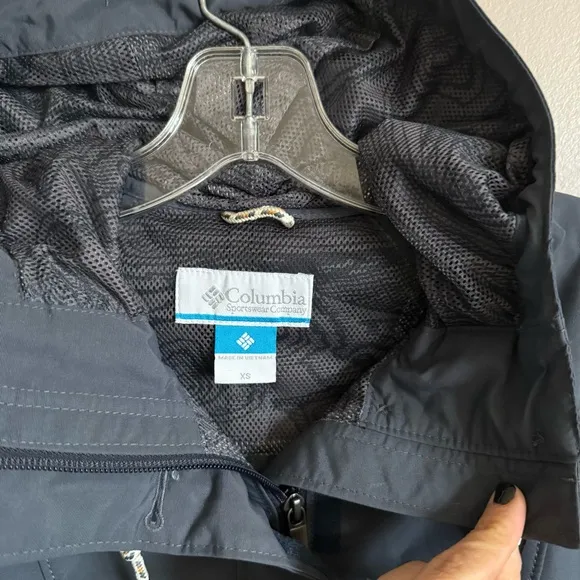 Columbia South Canyon Creek Anorak Jacket Water Resistant Pullover Hooded XS
