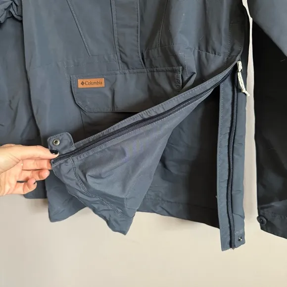 Columbia South Canyon Creek Anorak Jacket Water Resistant Pullover Hooded XS