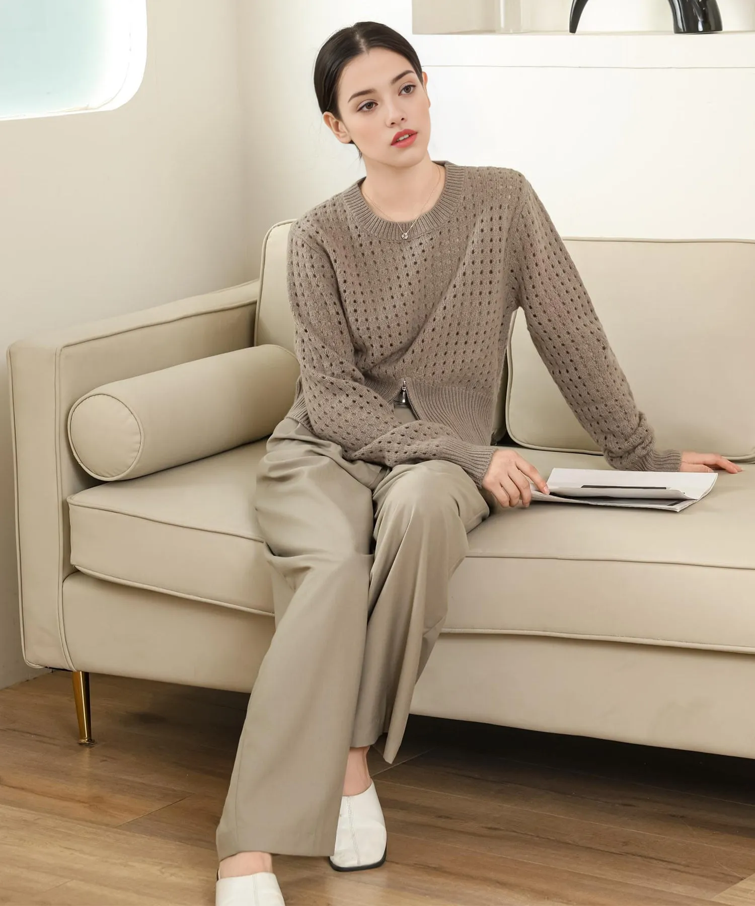compact mesh knit