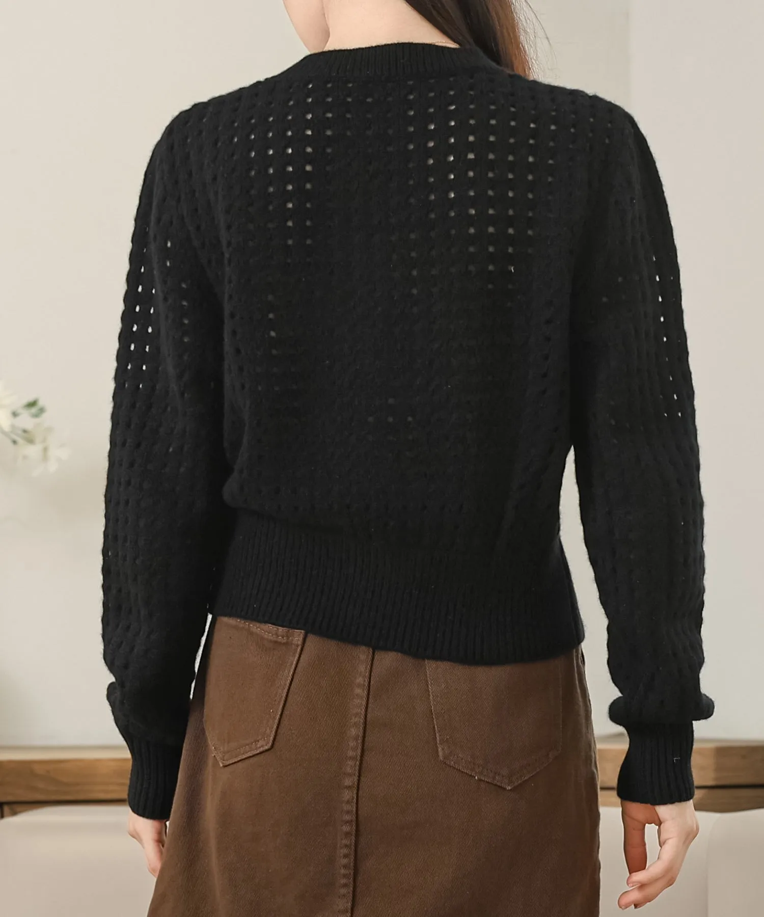 compact mesh knit