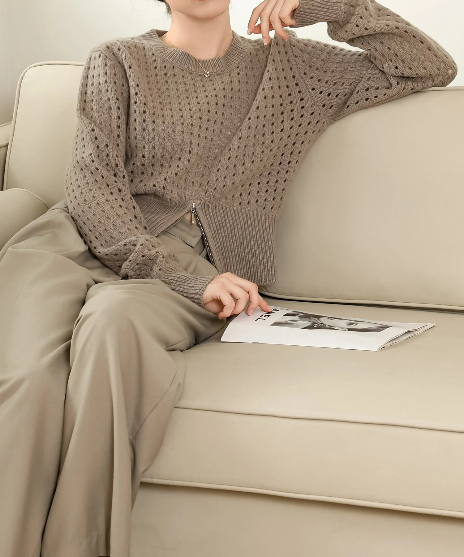 compact mesh knit