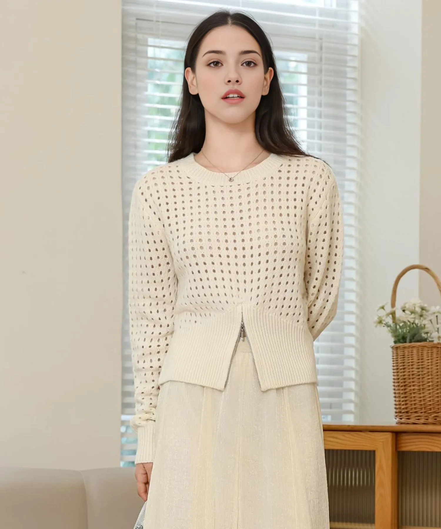 compact mesh knit