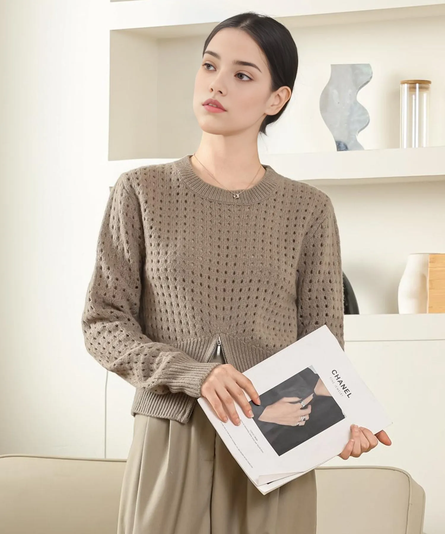 compact mesh knit
