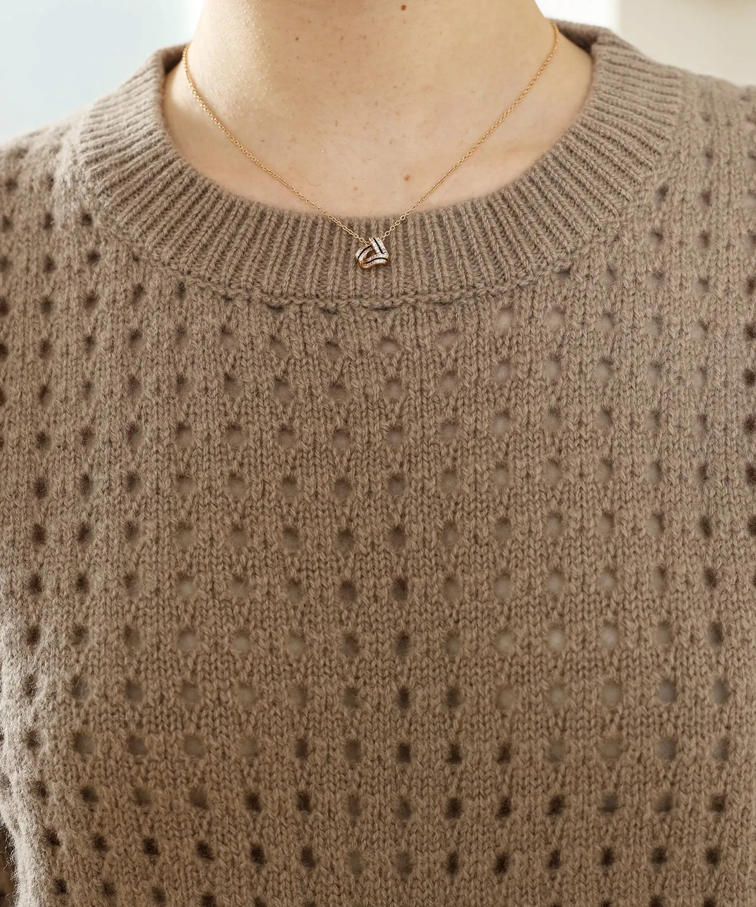 compact mesh knit