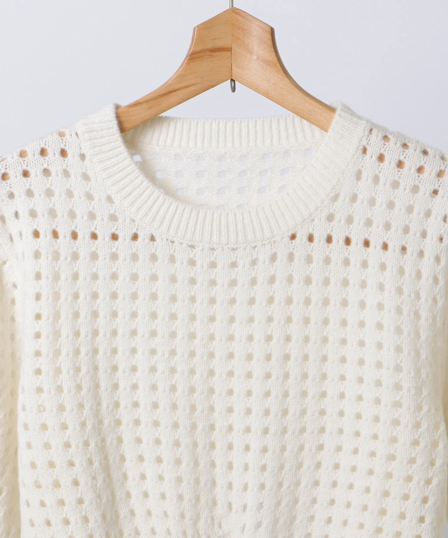 compact mesh knit