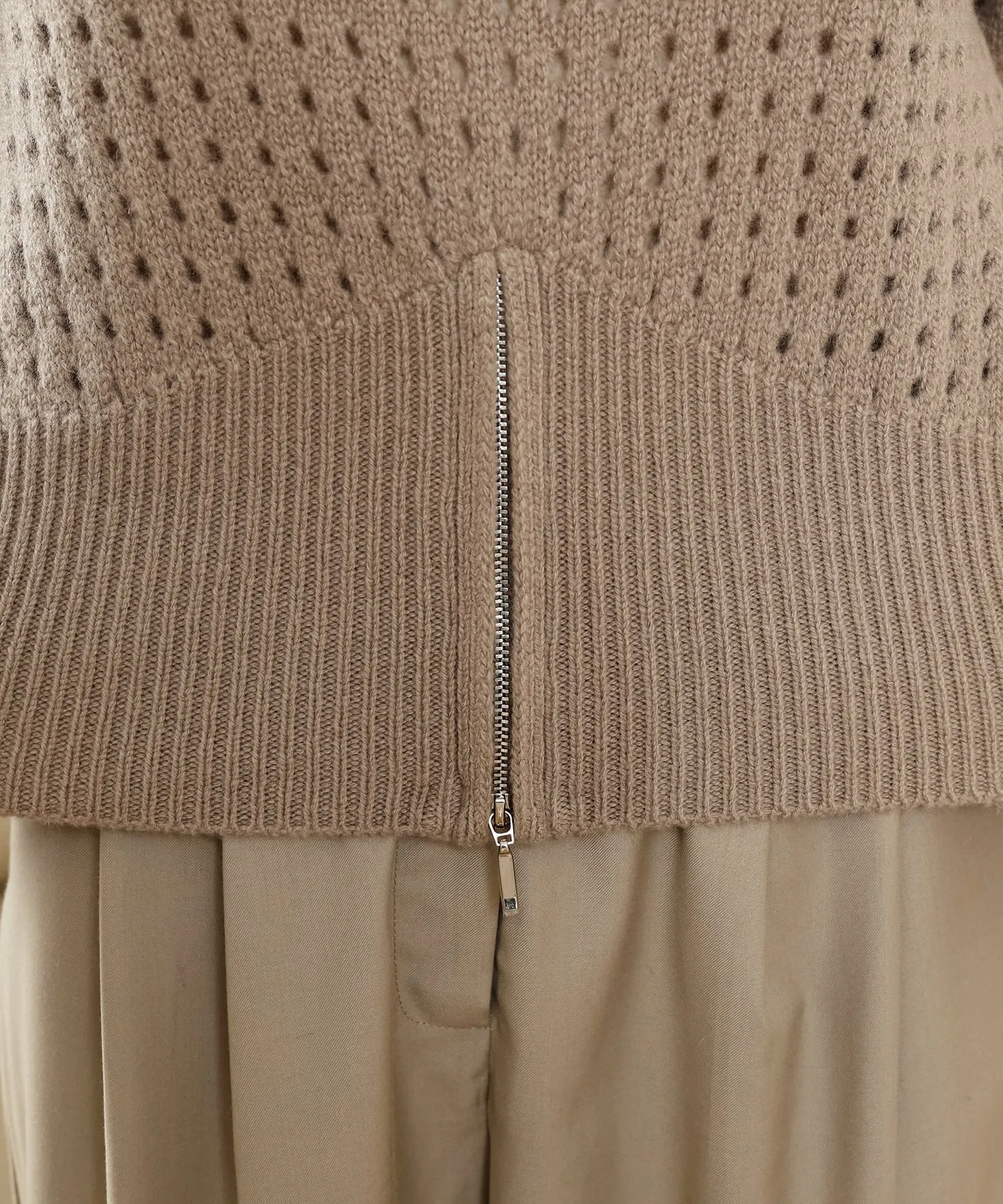 compact mesh knit