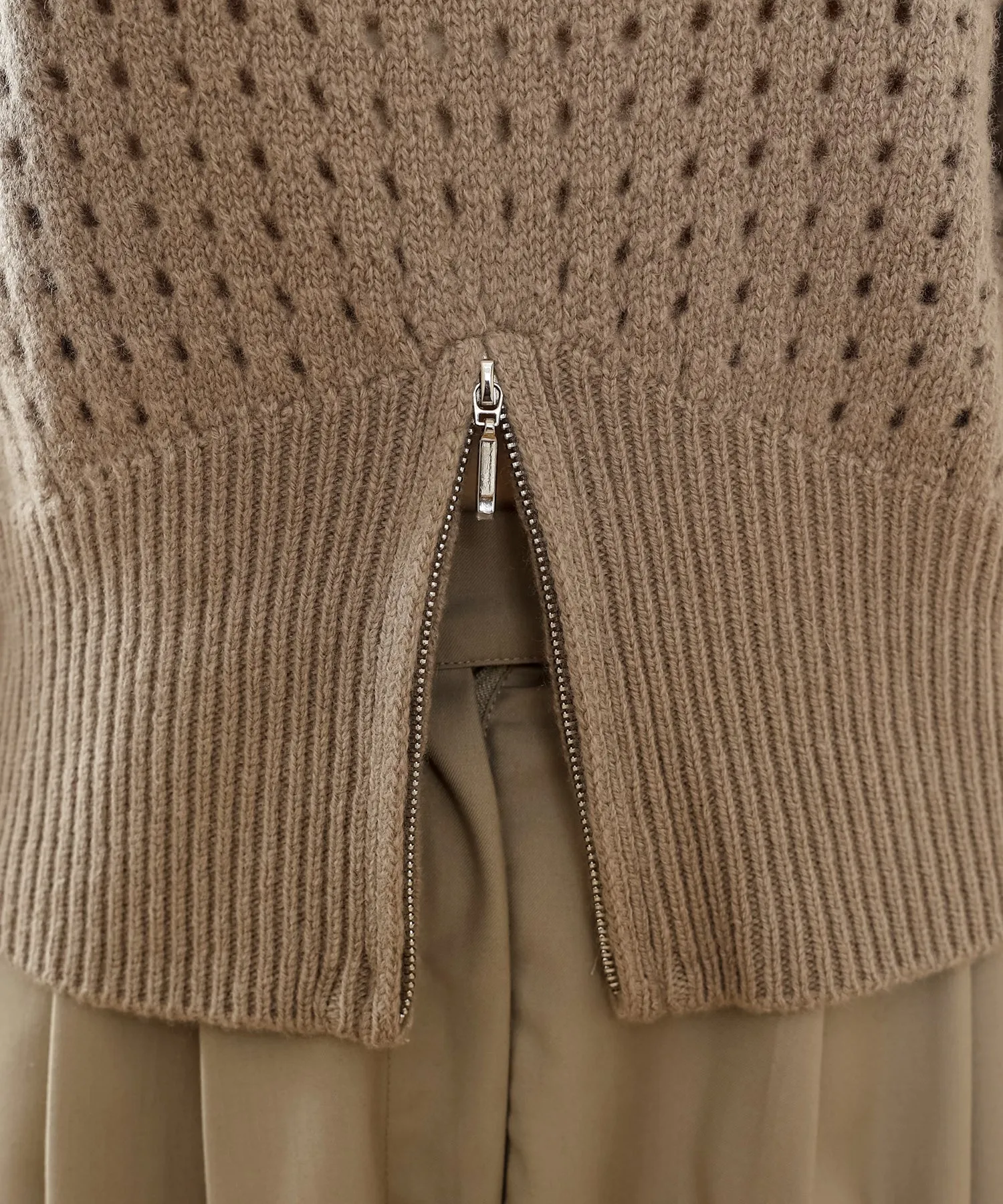 compact mesh knit