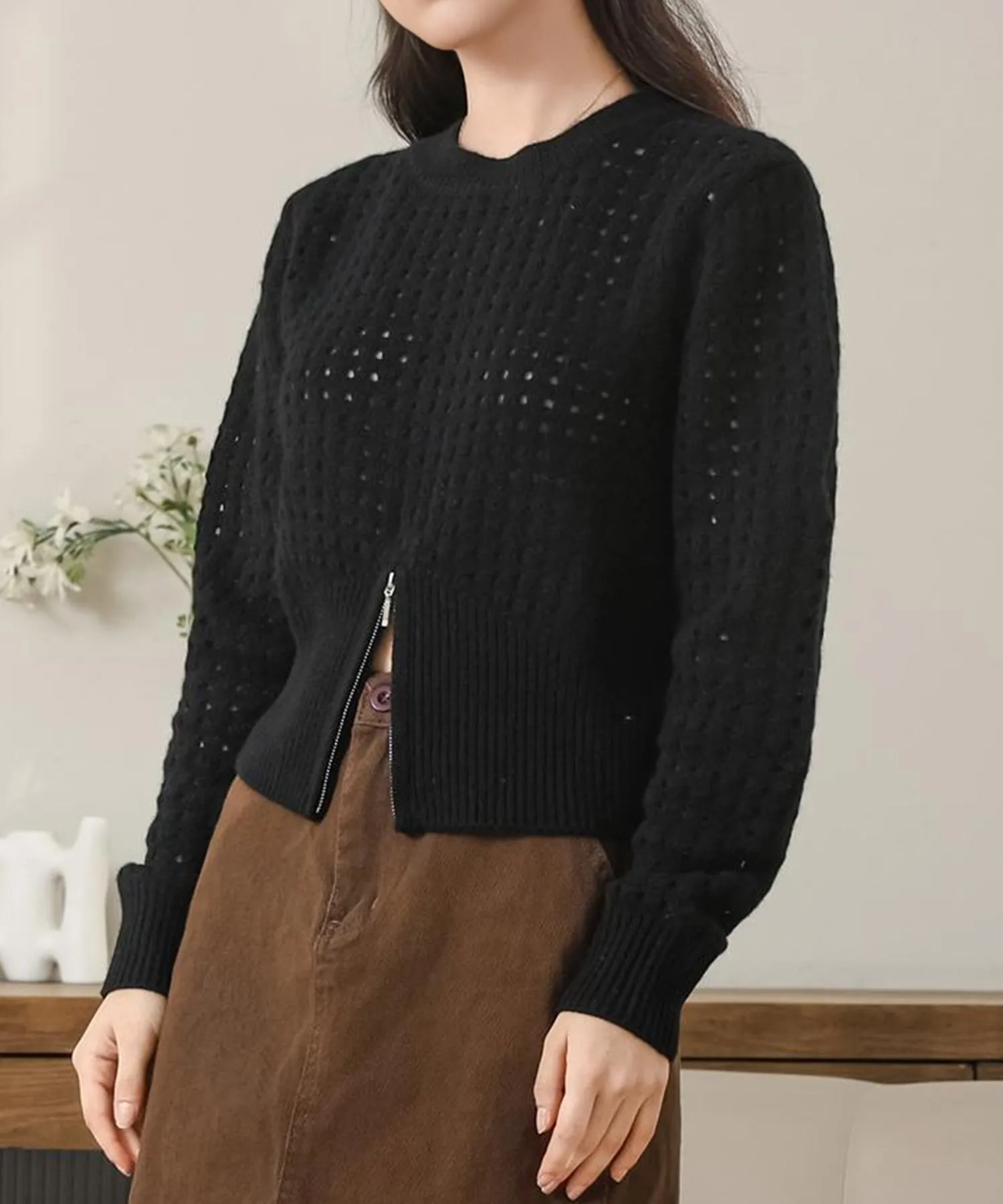 compact mesh knit
