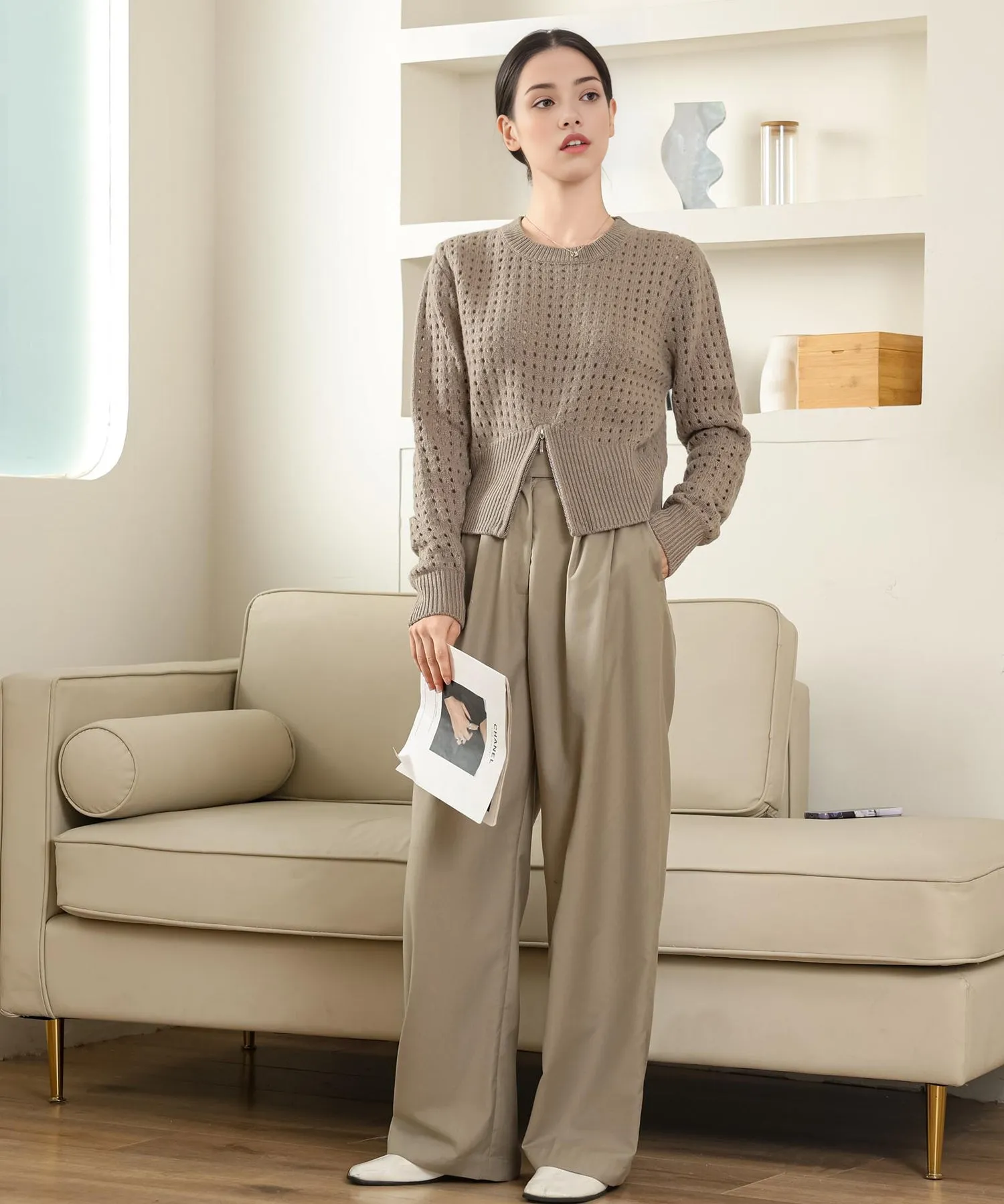 compact mesh knit
