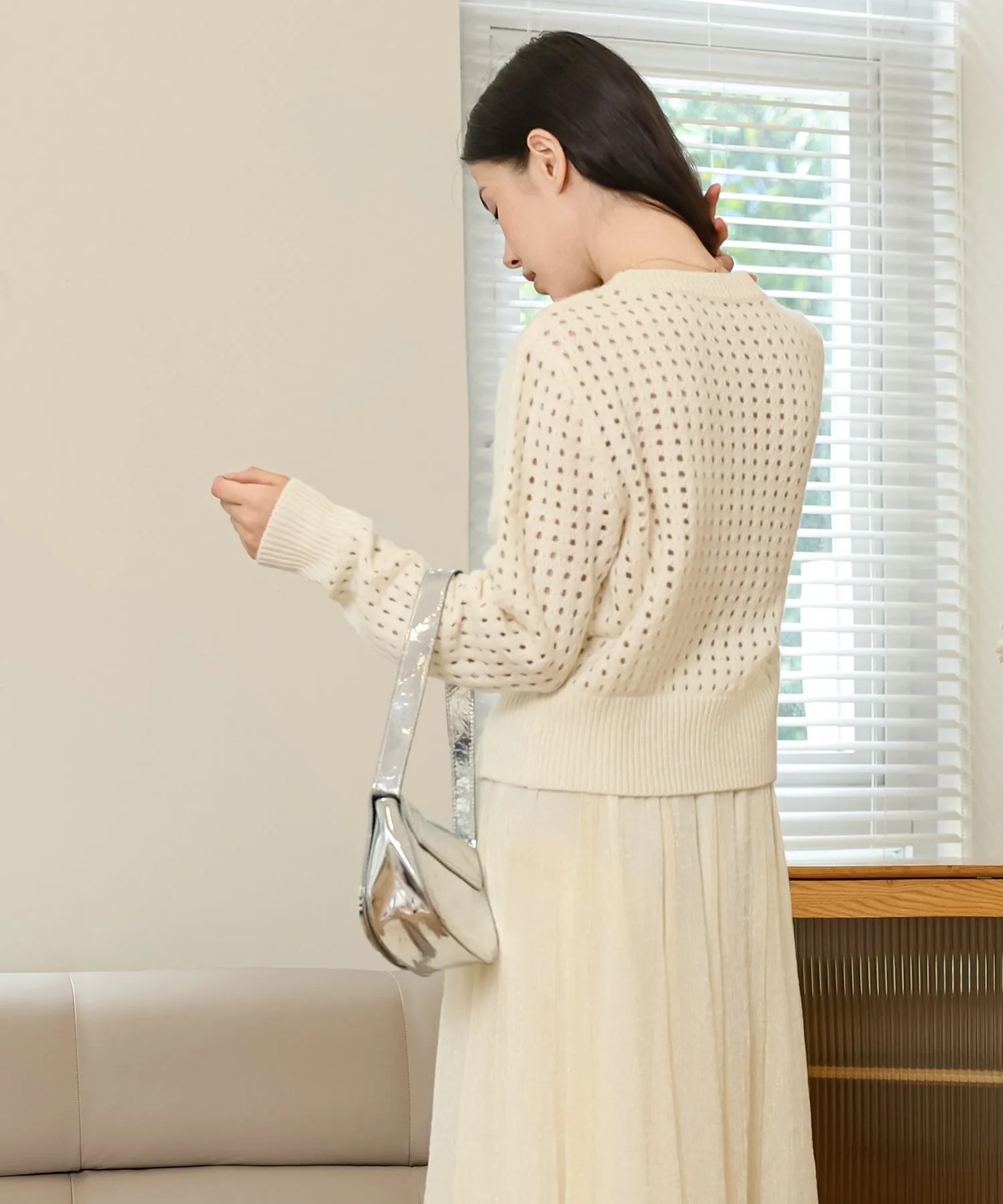 compact mesh knit