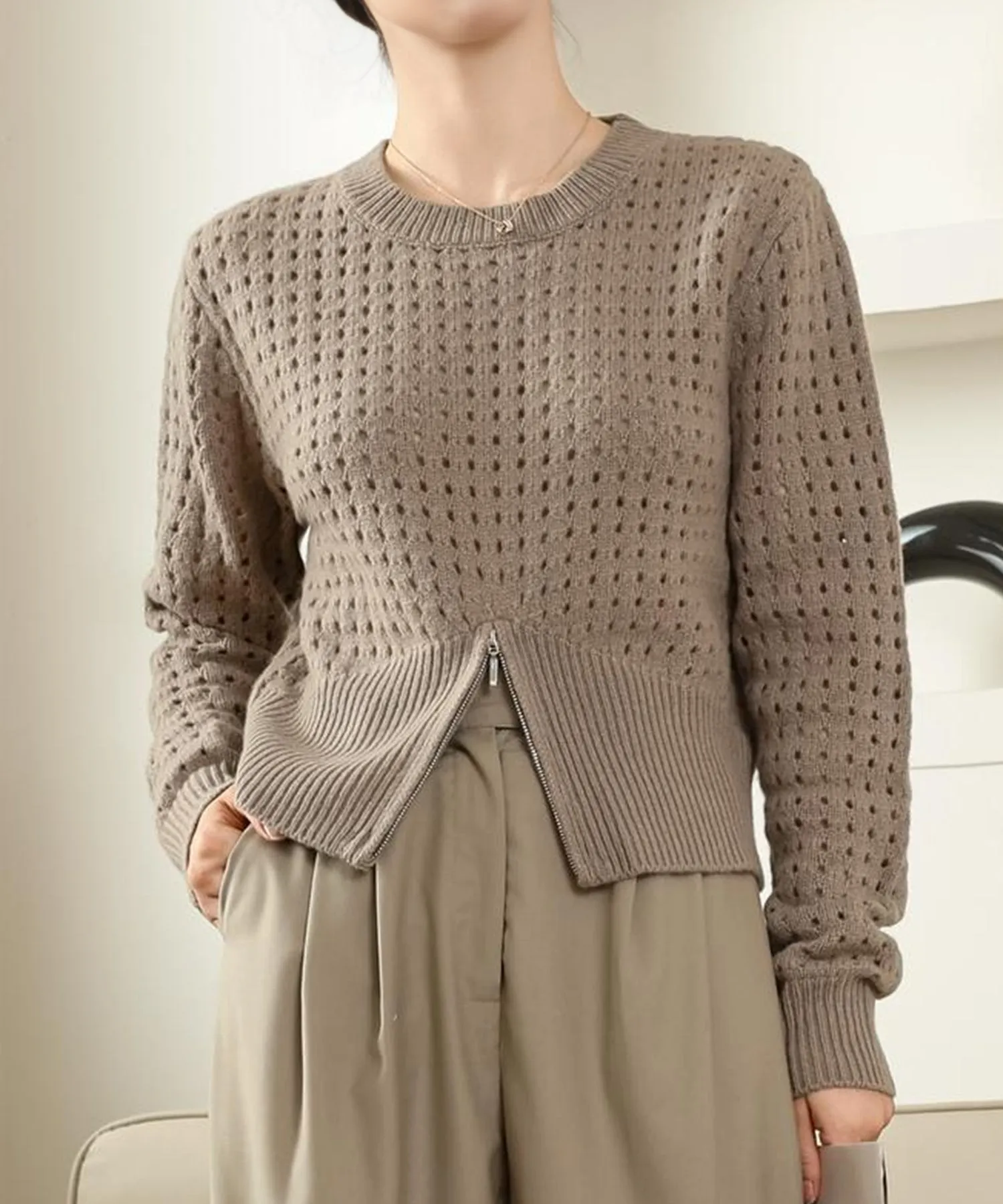 compact mesh knit