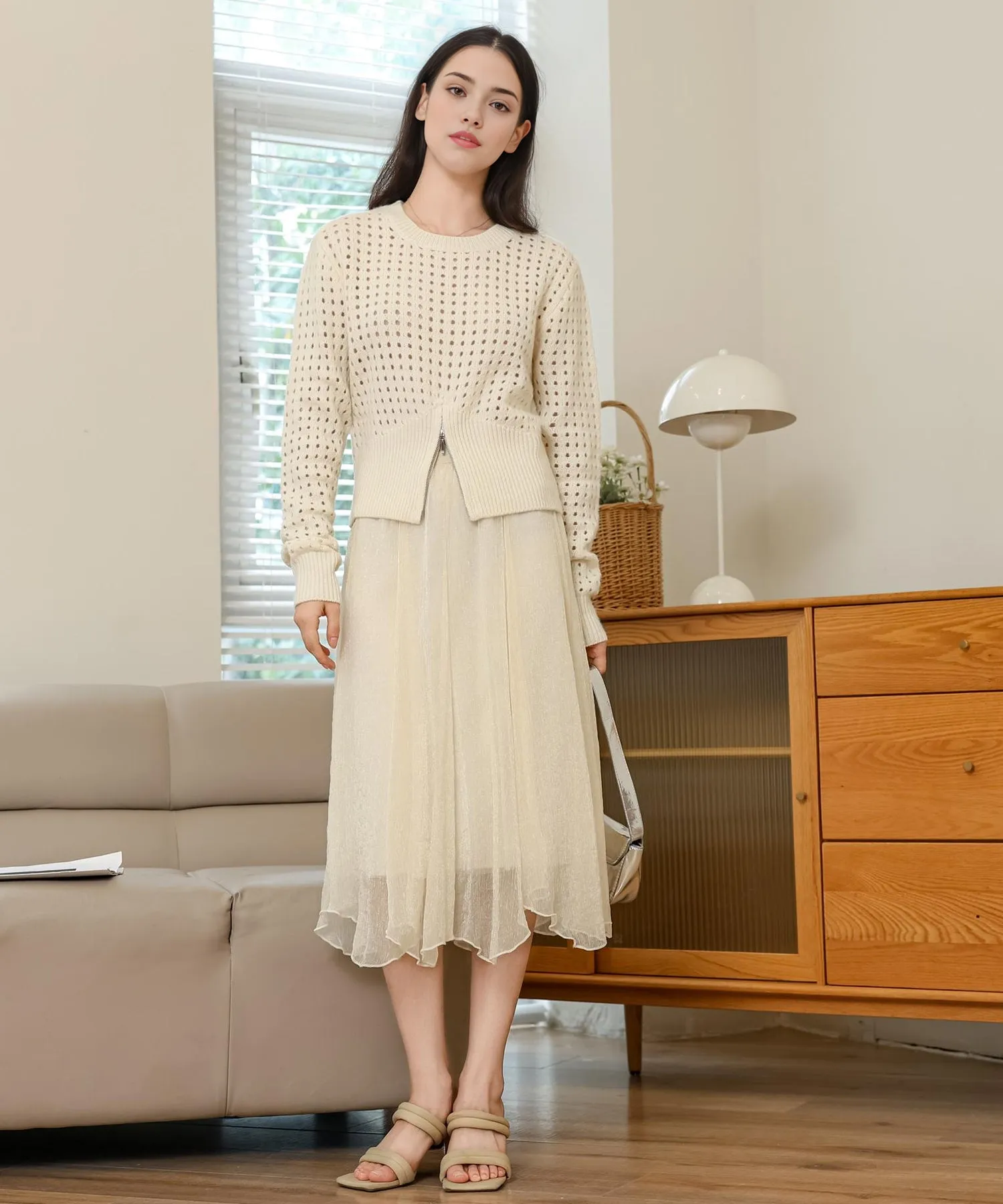 compact mesh knit