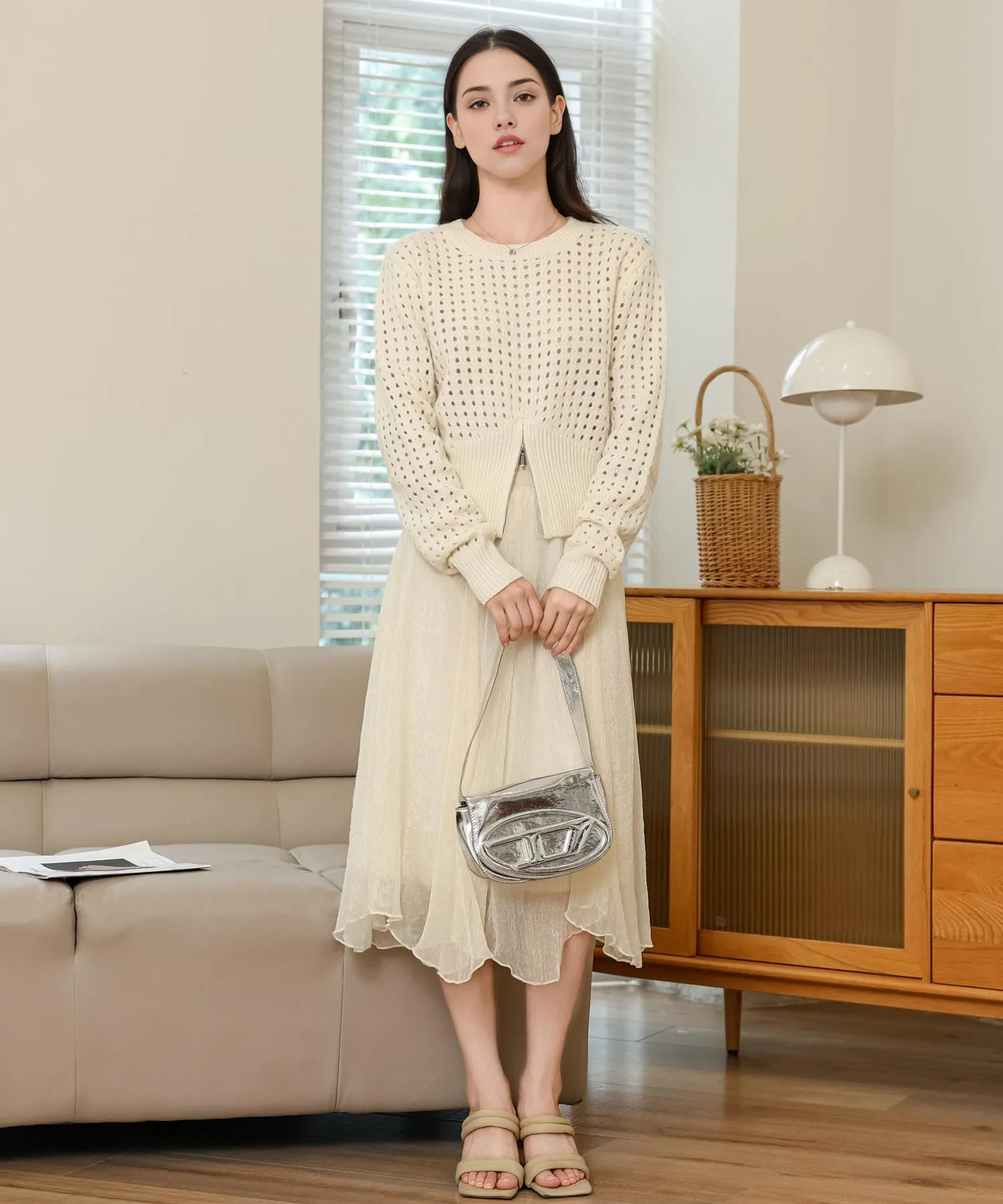 compact mesh knit