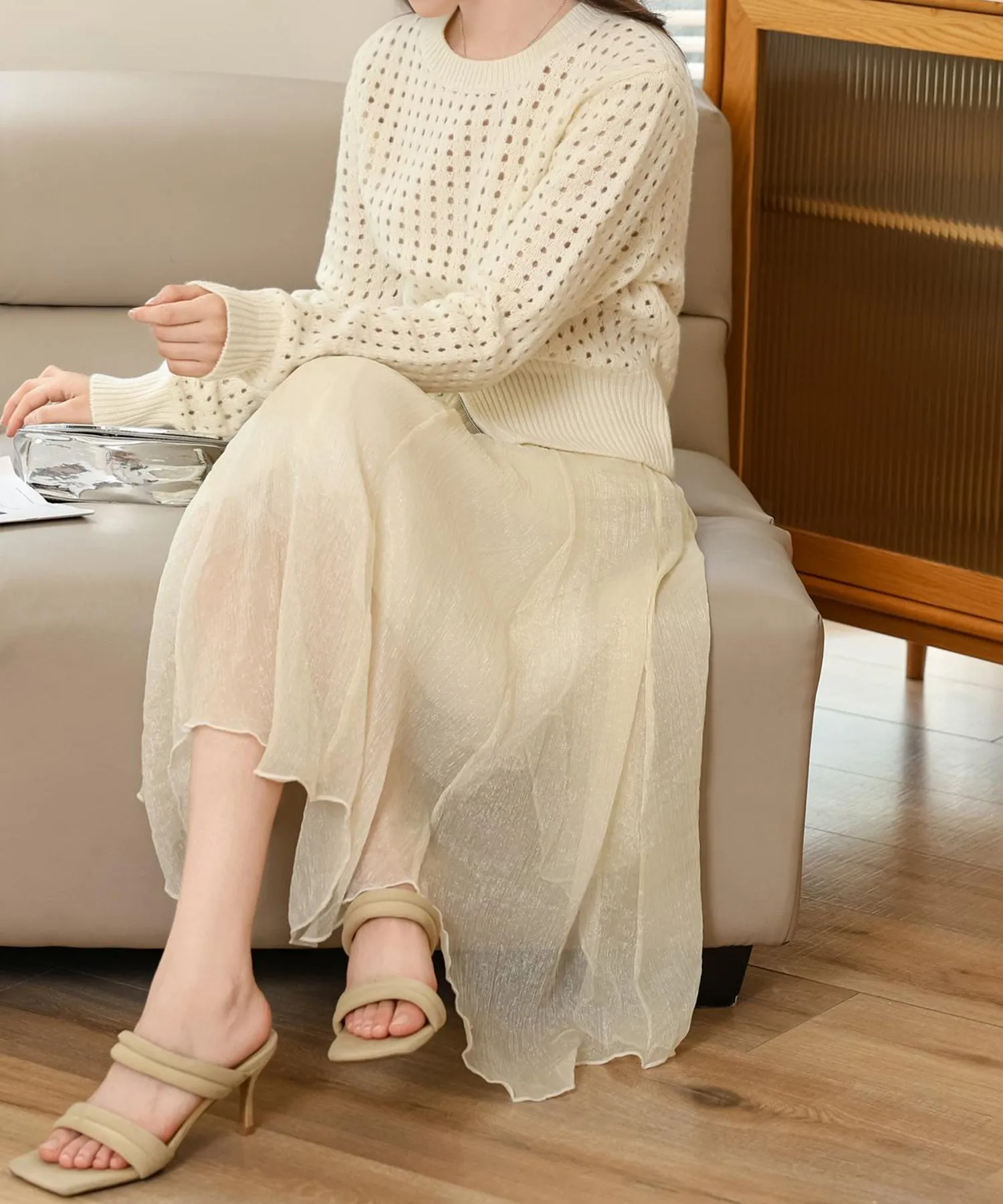 compact mesh knit