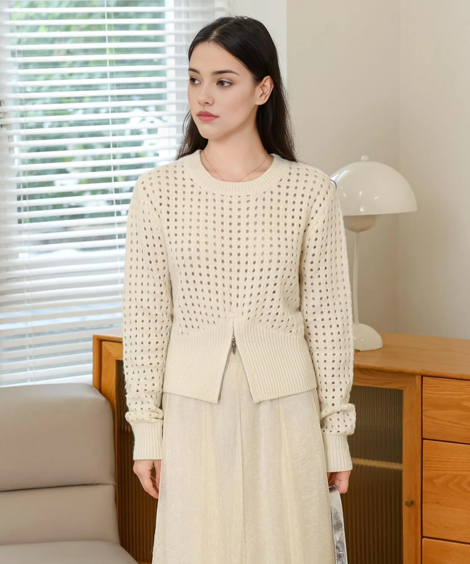 compact mesh knit