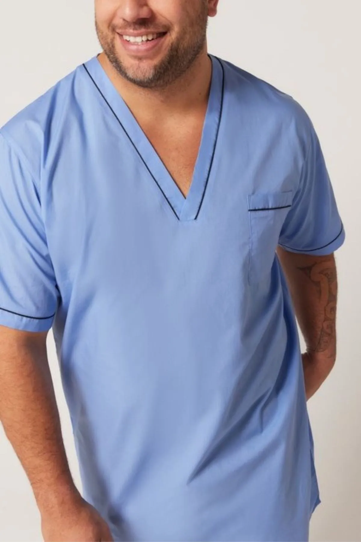Contare Country Cotton Rich Short Sleeve Nightshirt