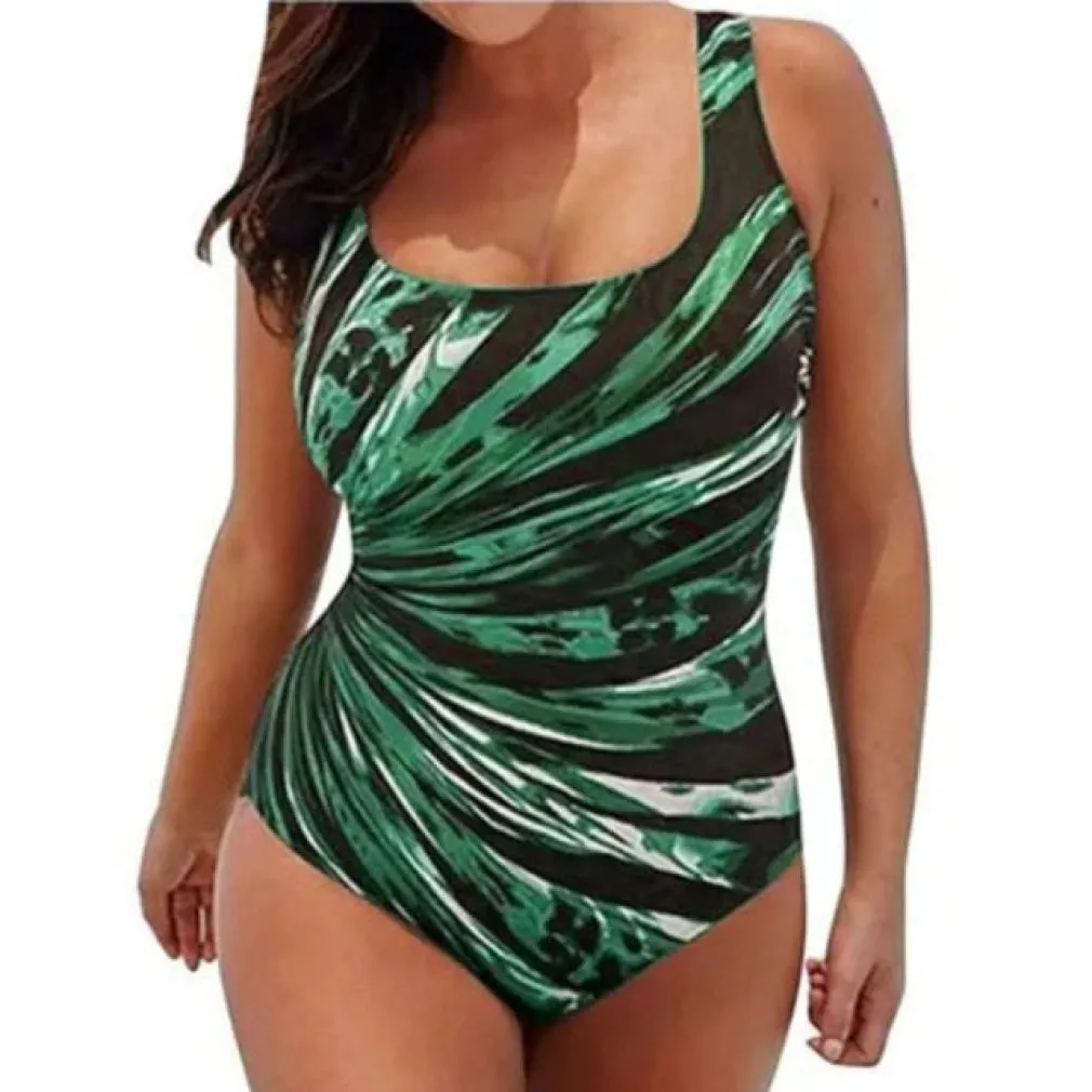 ContiNent 33 Sexy One-piece Large Size Swimwear With Push Up Women Plus Size Swimsuit Closed Body Female Bathing Suit For Pool Beach Wear
