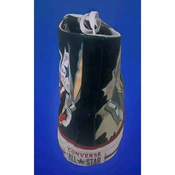 Converse Looney Tunes Bugs Bunny Chuck Taylor All Star High Black 169225…