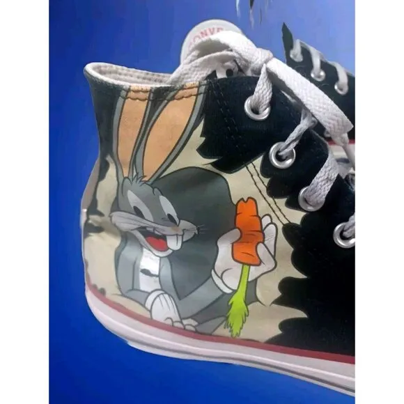 Converse Looney Tunes Bugs Bunny Chuck Taylor All Star High Black 169225…