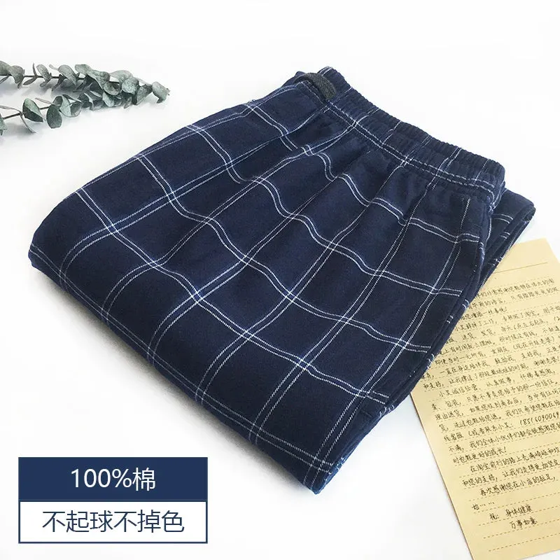 COTTON PYJAMA TROUSERS