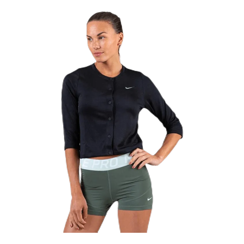 Court Cardigan White/Black