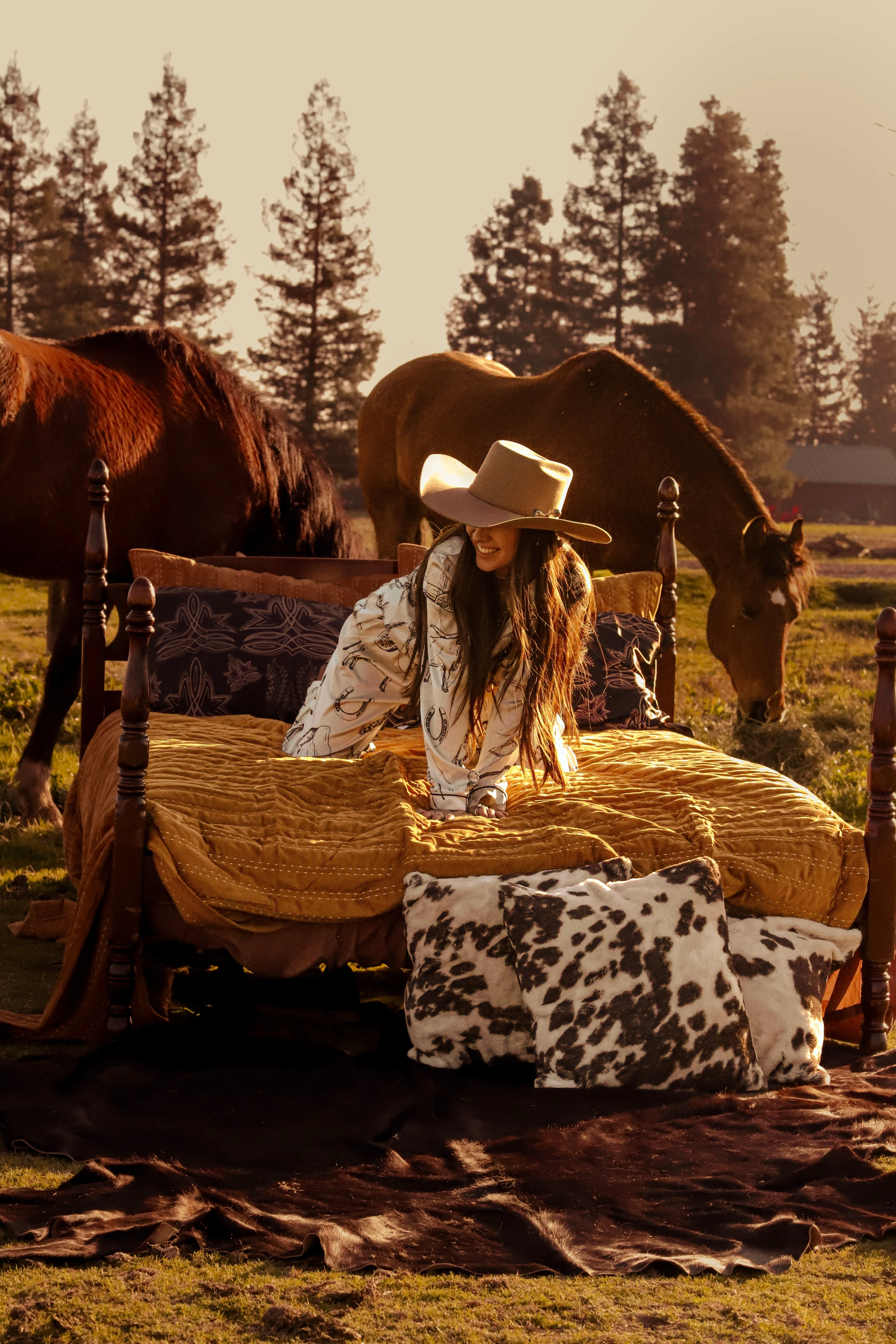 Cowboy Pajamas Pant Set